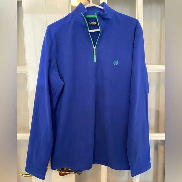 Chaps quarter zip fleece NWT - Picture 1 of 6